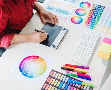 tools from the students who study in graphic design degree